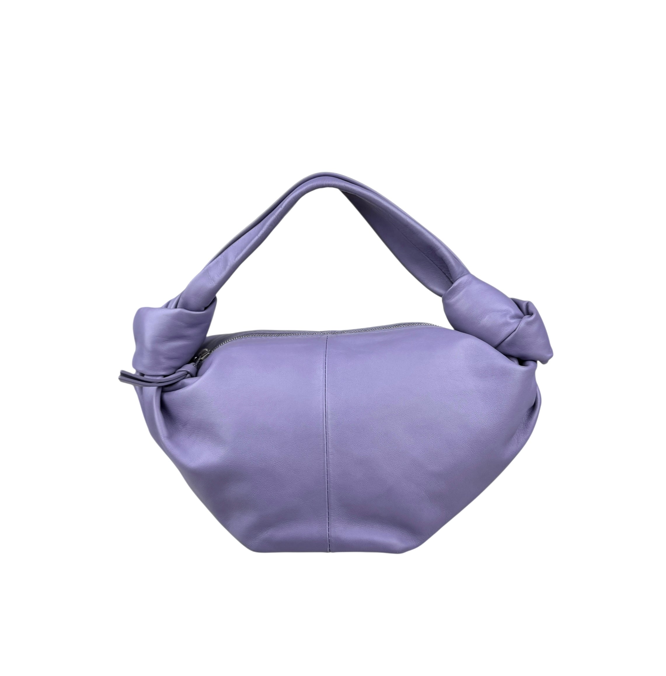 Pre-owned Bottega Veneta Mini Calfskin Double Knot Bag handbag back view