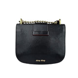 Pre-owned Miu Miu Pattina Cross Body bag back view