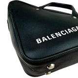 Pre-owned Balenciaga Triangle Leather Handbag with Logo handbag