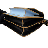 Pre-owned marni-medium-colorblocked-leather-trunk-shoulder-crossbody-bag-front