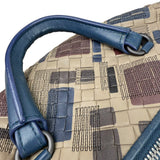 Pre-owned bottega-veneta-nappa-intrecciato-mosaic-boston-mist-brique-front