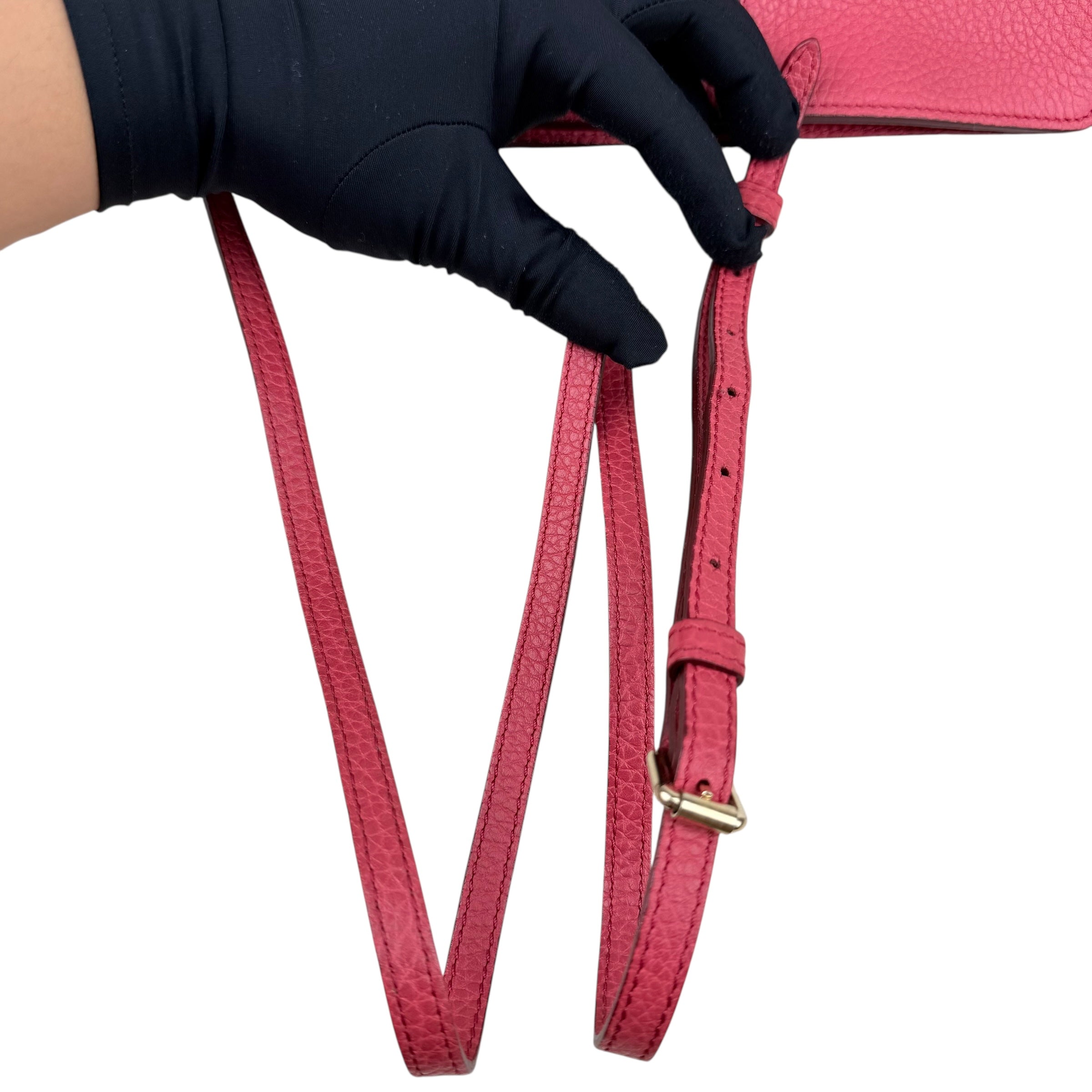 Pre-owned burberry-leah-small-pebbled-leather-crossbody-bag-front
