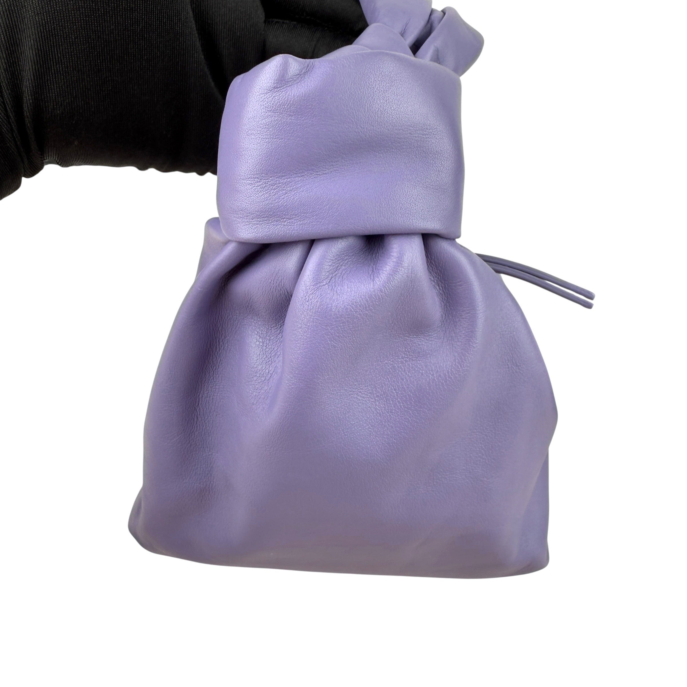 Pre-owned Bottega Veneta Mini Calfskin Double Knot Bag handbag