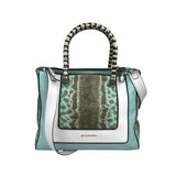 bvlgari-green-white-black-leather-grey-python-handbag-back