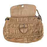 Pre-owned prada-nappa-gaufre-shoulder-bag-front