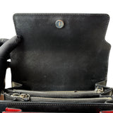Pre-owned marni-medium-colorblock-leather-trunk-crossbody-bag-front