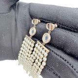Christian Dior evolution Chain Drop Earrings