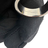 Louis Vuitton Monogram Nanogram Instinct Ring M00513 Silver Metal