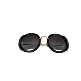 Pre-owned Miu Miu MU 06SS - VYU5D1 Dark Violet Sunglasses
