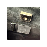 Gucci Calfskin Bamboo Handbag