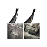 Gucci Black Canvas Aphrodite Logo Shoulder Bag