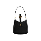 Gucci Black Canvas Aphrodite Logo Shoulder Bag