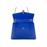 Bvlgari Blue Leather Medium Serpenti Forever Shoulder Bag