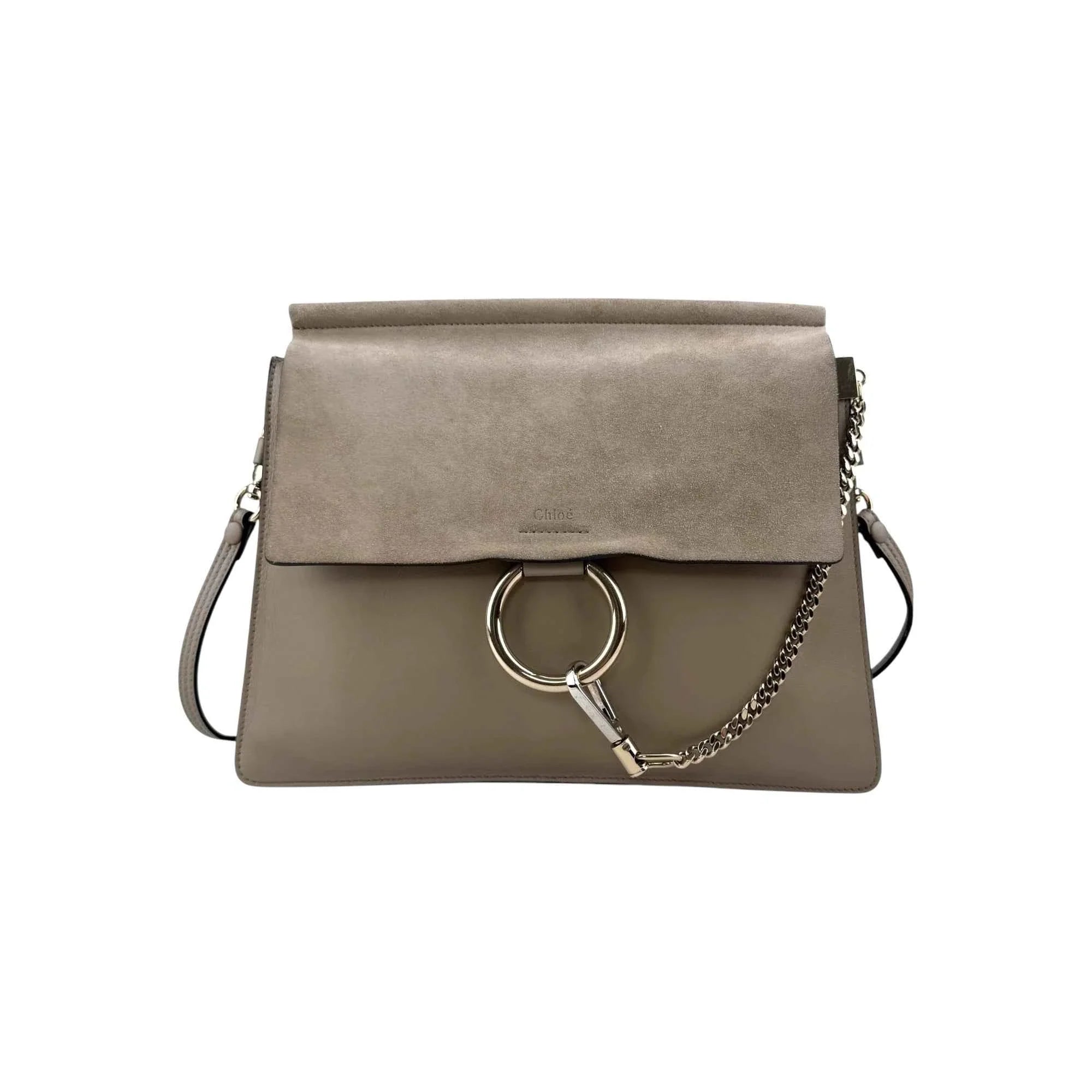 Chloé Medium Leather Faye Shoulder Bag