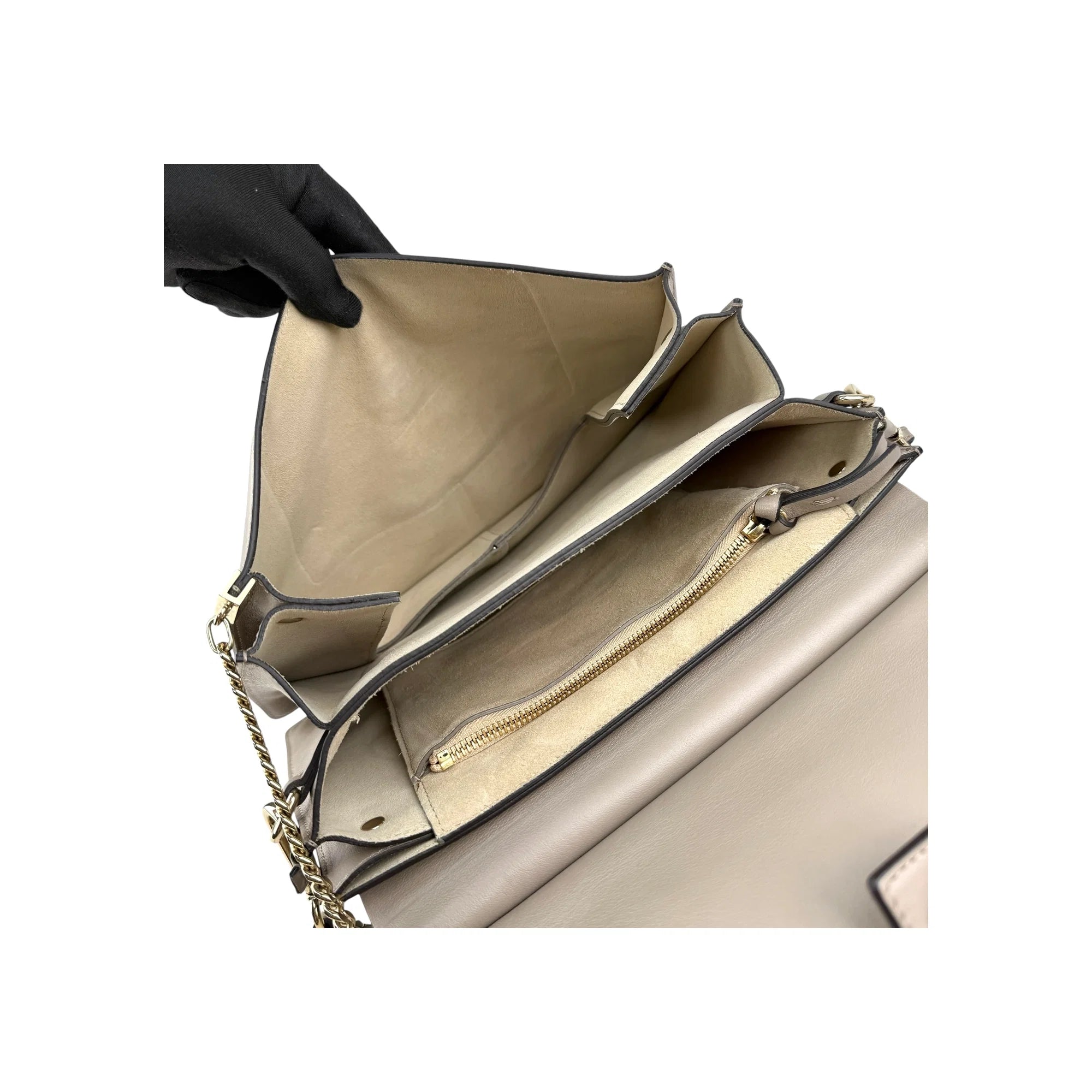 Chloé Medium Leather Faye Shoulder Bag
