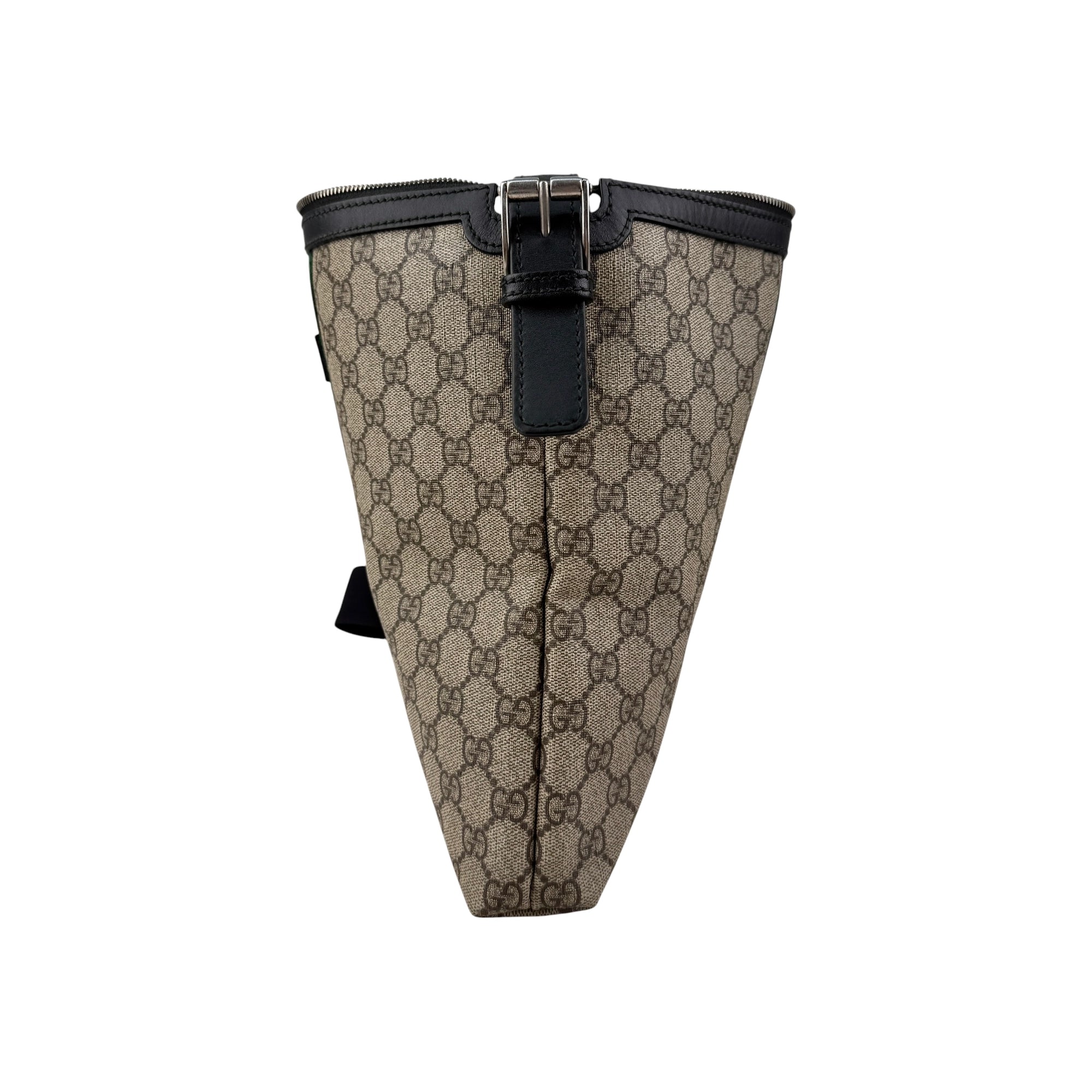 Gucci Beige GG Coated Canvas Medium Ophidia Web Messenger Bag