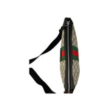 Gucci Beige GG Coated Canvas Medium Ophidia Web Messenger Bag