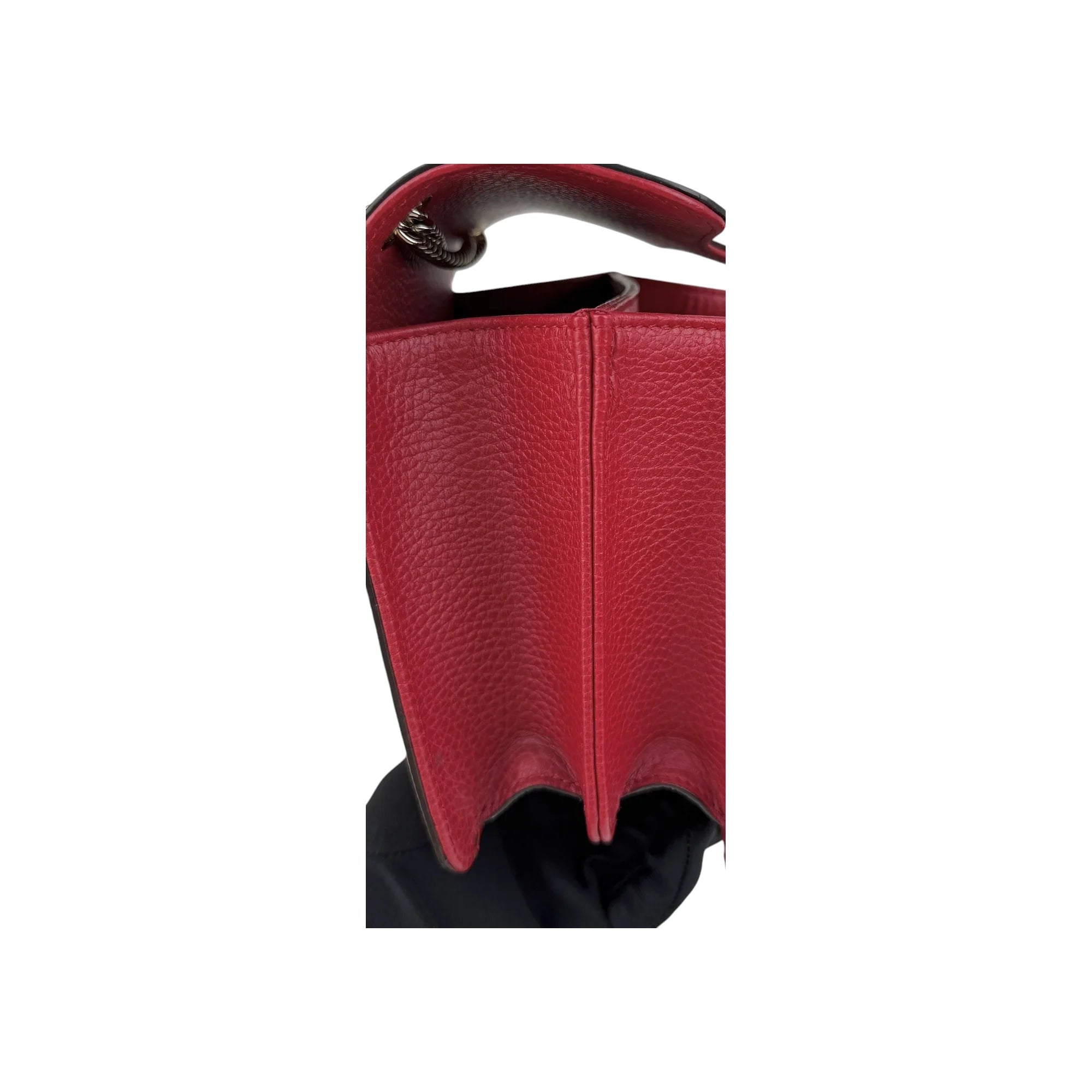 Gucci Dollar Red Interlocking G Shoulder Bag