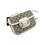 Gucci Beige Leather Horsebit 1955 Crossbody Bag