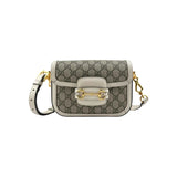 Gucci Beige Leather Horsebit 1955 Crossbody Bag