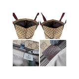 Gucci Beige/Ebony GG Canvas Diaper Bag Tote Bag