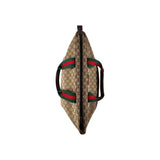 Gucci Beige/Ebony GG Canvas Diaper Bag Tote Bag