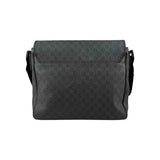Gucci Black GG Imprime Messenger Bag