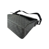 Gucci Black GG Imprime Messenger Bag