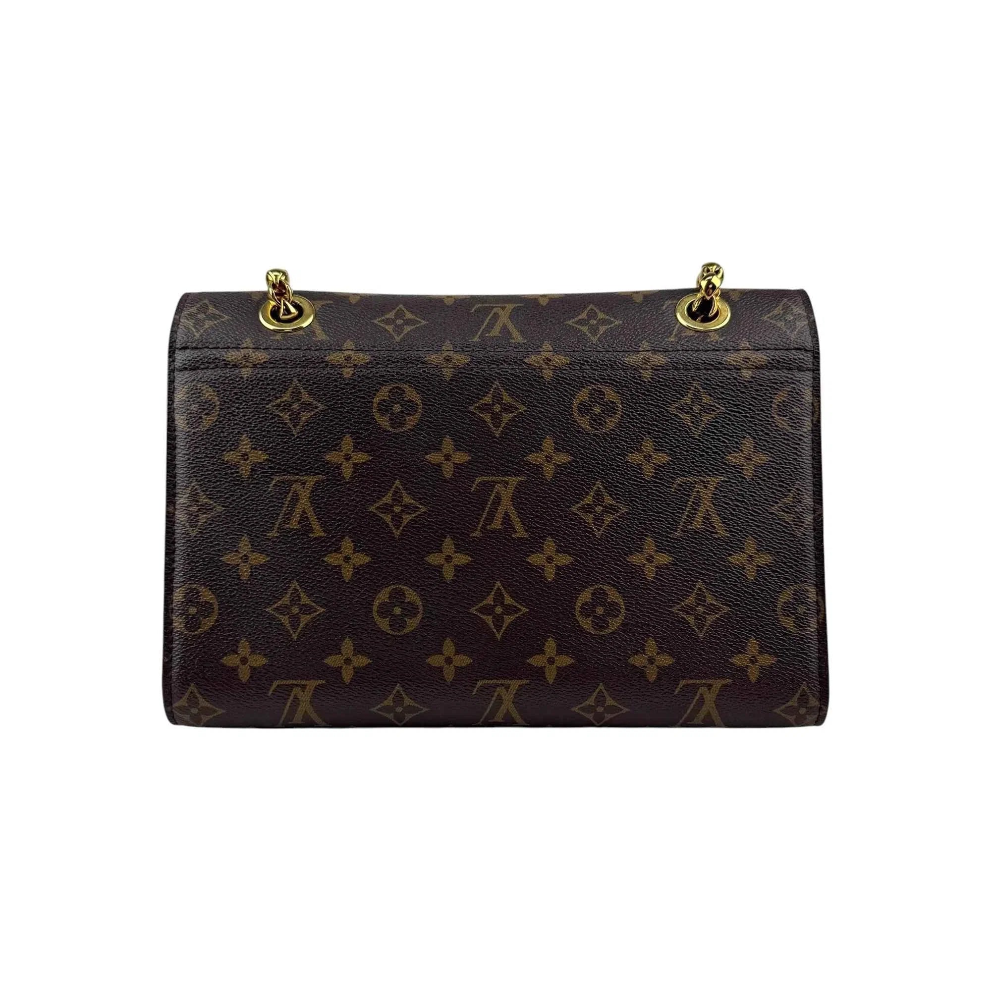 Louis Vuitton Monogram Canvas Black Victoire Bag