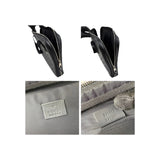 Gucci Black Guccissima Embossed Leather Briefcase Bag