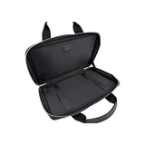 Gucci Black Guccissima Embossed Leather Briefcase Bag
