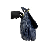 Miu Miu Matelassé Vitello Leather City Handbag