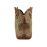Gucci Bicolor GG Interlocking Dome Satchel Bag