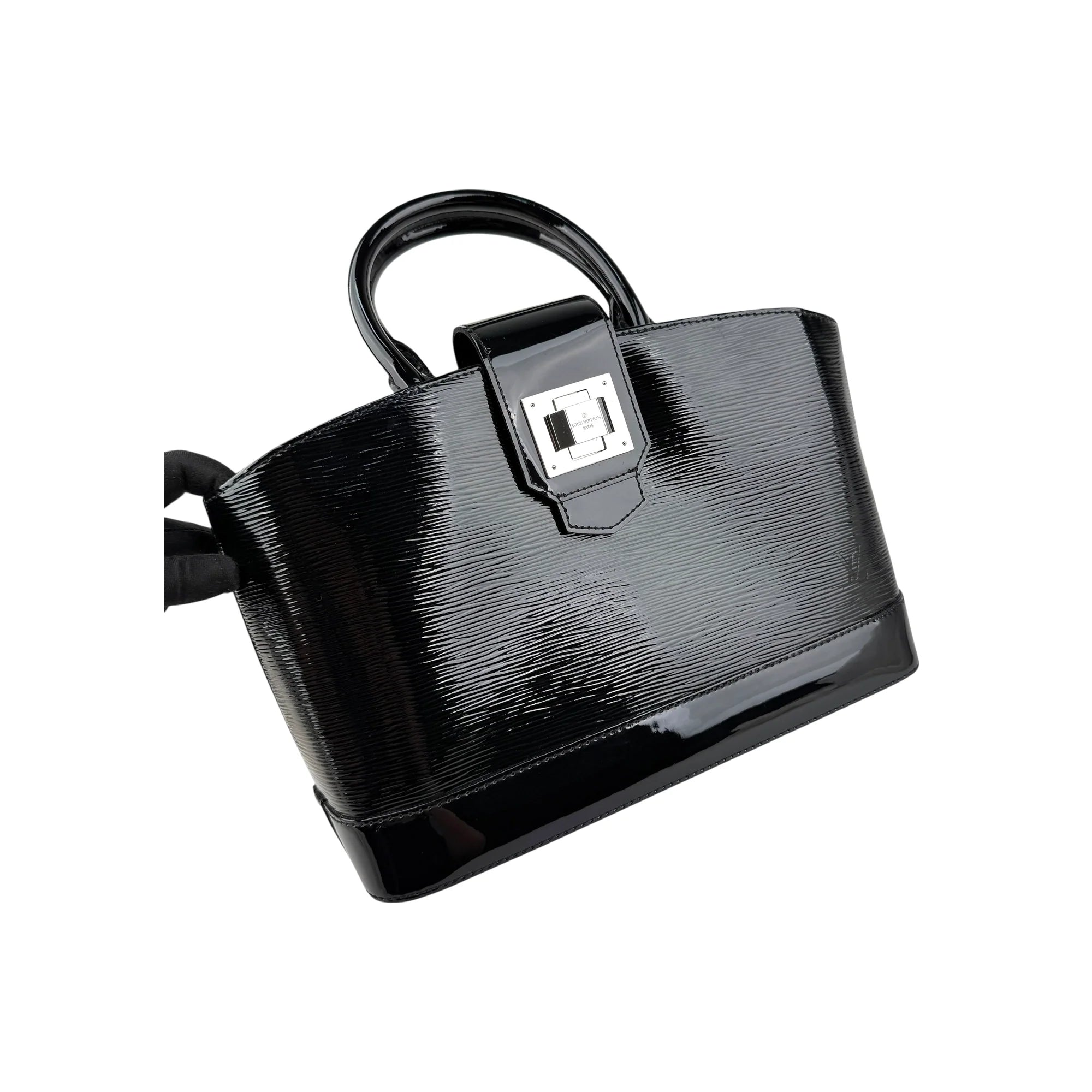 Louis Vuitton Black Electric Epi Leather Mirabeau PM Bag