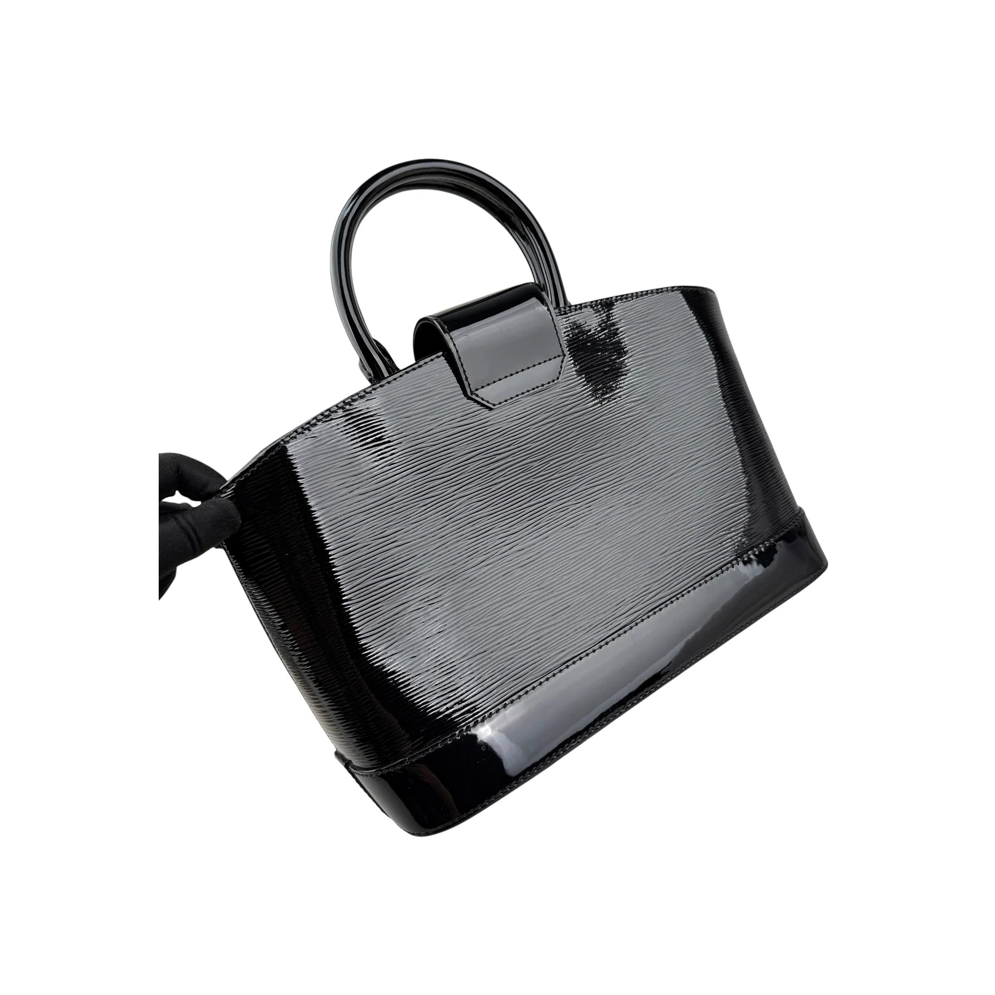 Louis Vuitton Black Electric Epi Leather Mirabeau PM Bag