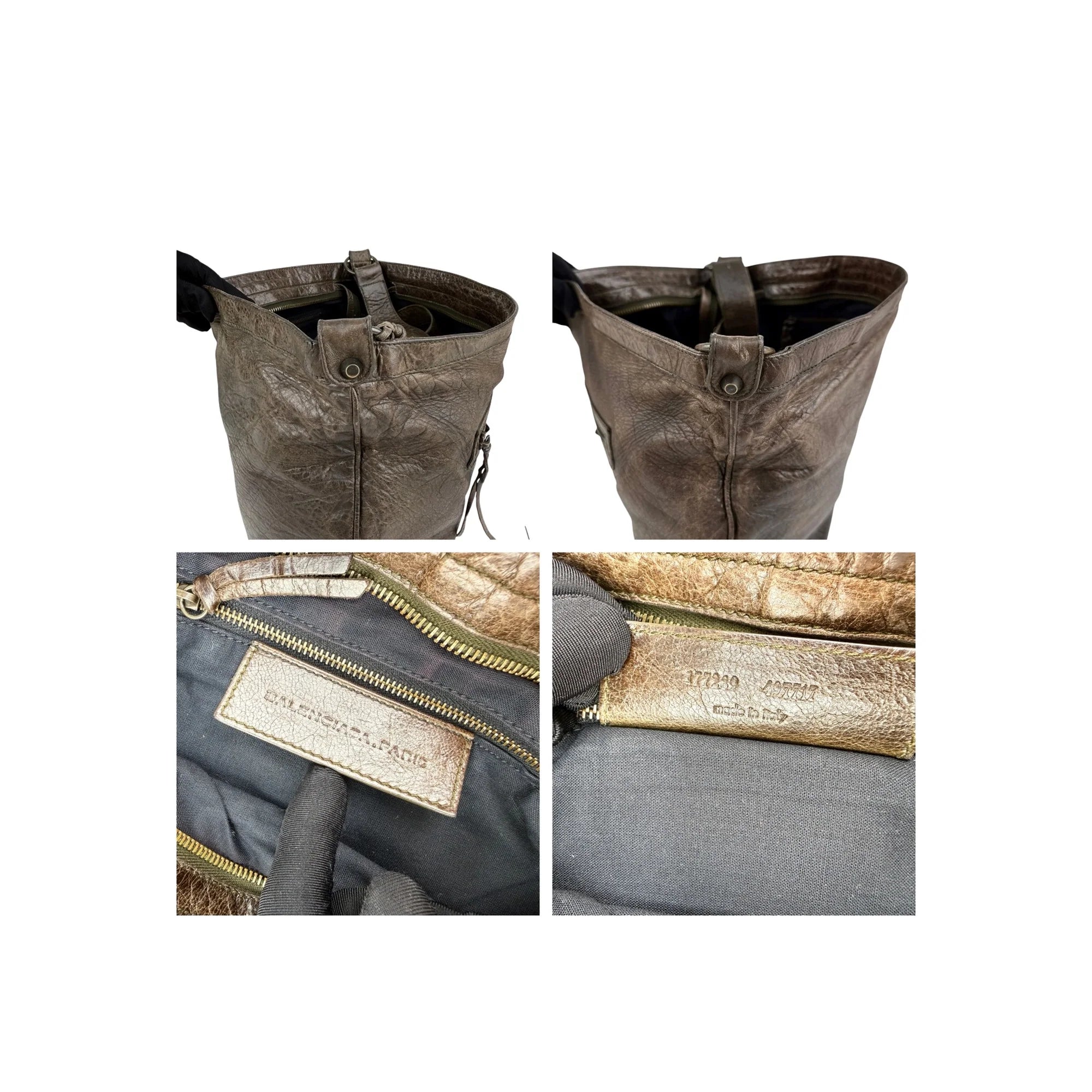 Balenciaga Classic Motocross Day Messenger Bag