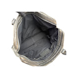 Balenciaga Grey Lambskin Leather Squash M Duffle Bag