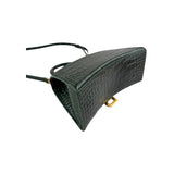 Balenciaga Hourglass Small handbag in dark green