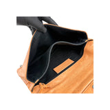 Balenciaga Light Orange Leather Giant Envelope Clutch