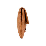 Balenciaga Light Orange Leather Giant Envelope Clutch
