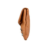 Balenciaga Light Orange Leather Giant Envelope Clutch