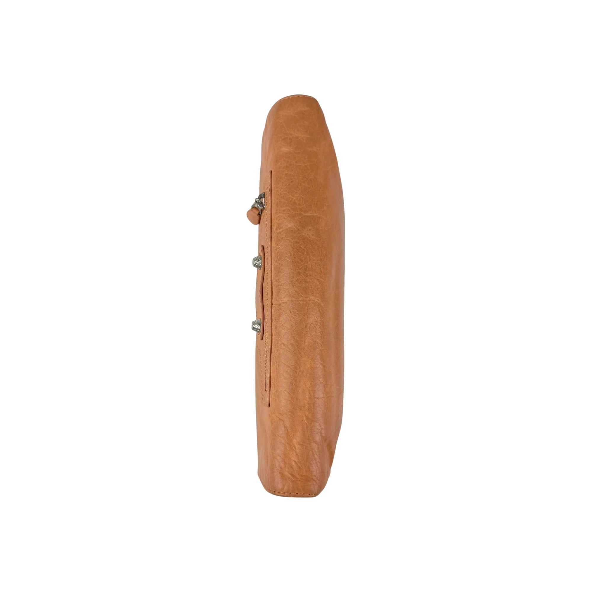 Balenciaga Light Orange Leather Giant Envelope Clutch
