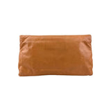 Balenciaga Light Orange Leather Giant Envelope Clutch