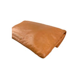 Balenciaga Light Orange Leather Giant Envelope Clutch
