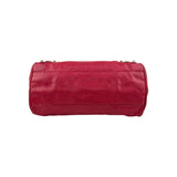 Balenciaga Rose Thulian Lambskin Leather Rose Gold Motorcycle Town Bag