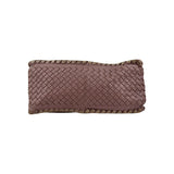 Bottega Veneta Intrecciato Leather and Karung Leather Shoulder Bag