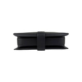 Bottega Veneta Marie Shoulder Bag Black Suede Leather Gold Hardware