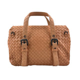 bottega veneta intrecciato two-way shoulder bag back