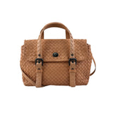 bottega veneta intrecciato two-way shoulder bag front