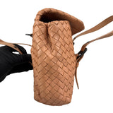 bottega veneta intrecciato two-way shoulder bag left